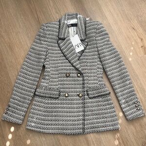 Zara tweed blazer